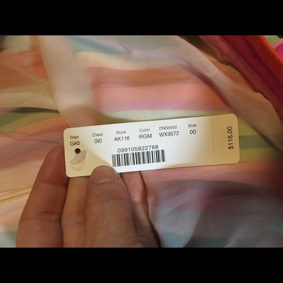 J crew rainbow colored midi skirt - Picture 4 of 5